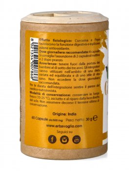 Curcuma Bio  - Integratore in Capsule - 3