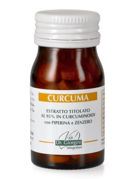Integratore di Curcuma Estratto Titolato con Piperina e Zenzero