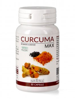Curcuma Max - Integratore di Curcuma e Pepe Nero