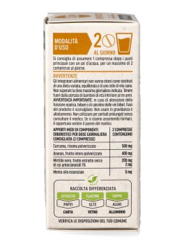 CurcumAn  - Integratore con Curcuma, Ananas e oli Essenziali in Compresse - 5