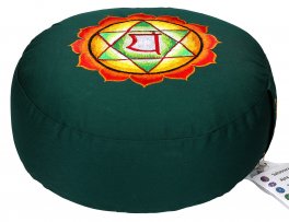 Cuscino 4° Chakra Anahata Con Ricamo - 1