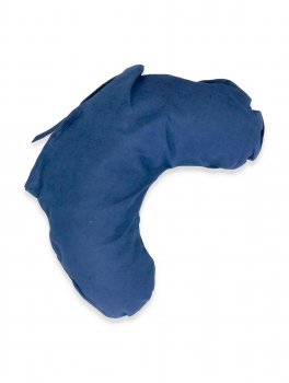 Cuscino Cervicale Mezzaluna - Imbottito con Pula di Farro - 1