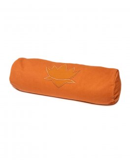 Neckroll  - Cuscino con Loto Ricamato senza Lavanda - 1
