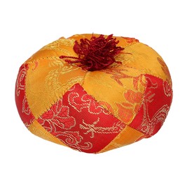 Cuscino per Campana Tibetana - Arancione Rosso
