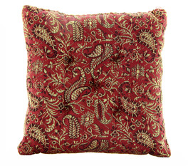 Cuscino per Campana Tibetana Rosso - Grande - 21cm