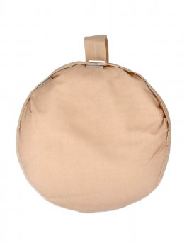 Cuscino Rotondo Yoga - Imbottito con Pula Grano Saraceno - 2