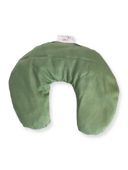 Cuscino Termico Cervicale con Noccioli di Ciliegia - Verde - 1