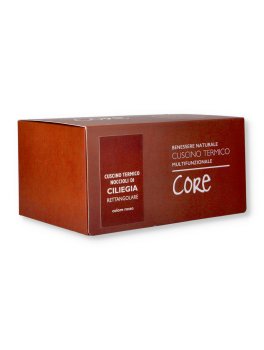 Cuscino Termico Noccioli di Ciliegia Rettangolare - Colore Rosso - 3