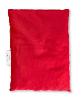 Cuscino Termico Noccioli di Ciliegia Rettangolare - Colore Rosso - 1