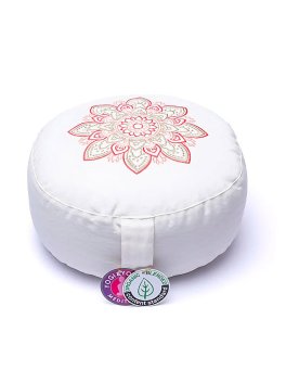 Cuscino Tondo in Cotone per Meditazione e Yoga - 2