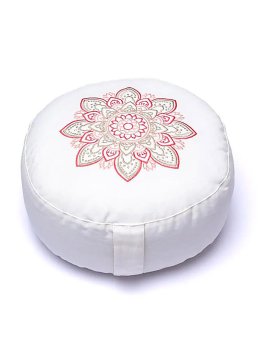 Cuscino Tondo in Cotone per Meditazione e Yoga - 1