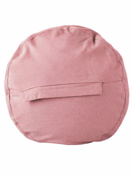 Cuscino Tondo V.E.R.B. Medi Pouf - Rosa Antico - 2