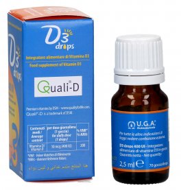 D3 Drops 400 UI - Integratore a base di vitamina D3 in gocce - 2