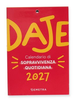 Daje Calendario di Sopravvivenza Quotidiana 2027 — Calendario - 2