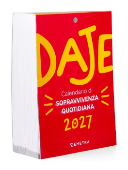 Daje Calendario di Sopravvivenza Quotidiana 2027 — Calendario - 1