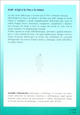 Dall'acqua la Vita e la Salute — Libro - 2