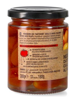 Datterini Gialli e Rossi al Naturale Bio - 3