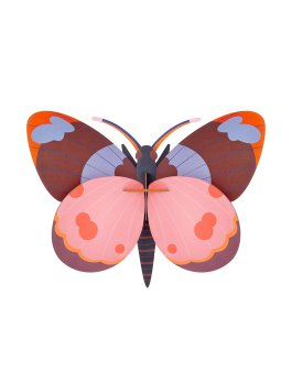 Decorazione da Parete 3D - Bellissima Butterfly - 2