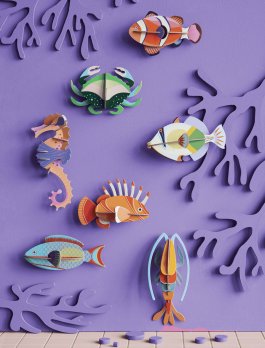 Decorazione da Parete 3D - Clown Fish - 4