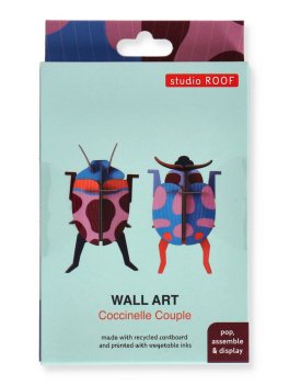Decorazione da Parete 3D - Coccinelle Couple - 1