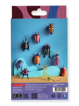 Decorazione da Parete 3D - Coccinelle Couple - 4