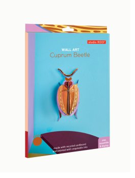 Decorazione da Parete 3D - Cuprum Beetle - 4