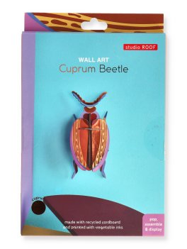 Decorazione da Parete 3D - Cuprum Beetle - 1