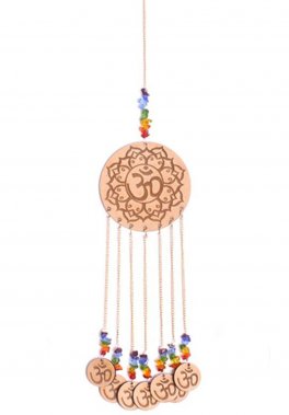 Decorazione Feng Shui in Legno "7 Chakra" - 1