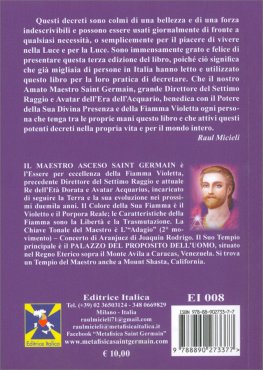 Decreti del Maestro Saint Germain — Libro - 2