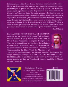 Decretos del Maestro Saint Germain — Book - 2