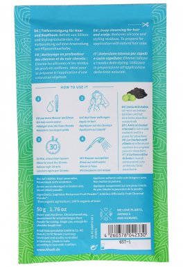Deep Charcoal Cleanse - Maschera Capelli Ayurvedica - 2