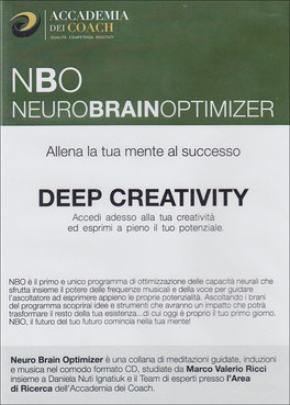 NBO- Neuro Brain Optimizer - Deep Creativity — Audiolibro - 1