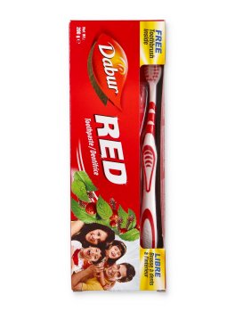 Dentifricio Ayurvedico "Red" con Spazzolino - 1