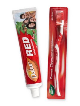 Dentifricio Ayurvedico "Red" con Spazzolino - 2
