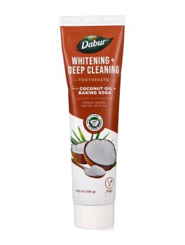 Dentifricio Ayurvedico Sbiancante con Olio di Cocco e Bicarbonato di Sodio - 2