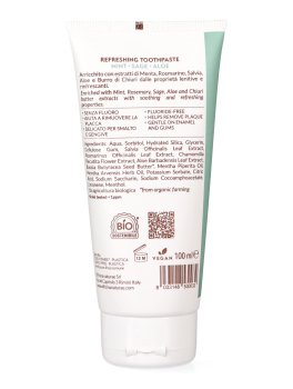 Dentifricio Rinfrescante alla Menta, Salvia e Aloe - 2