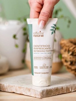 Dentifricio Rinfrescante alla Menta, Salvia e Aloe - 3