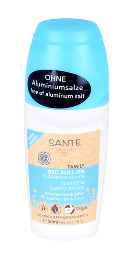 Deodorante Deo Roll On con Aloe Vera Bio e Salvia