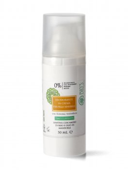 Deodorante in Crema per Pelle Sensibile - Timo e Lavanda