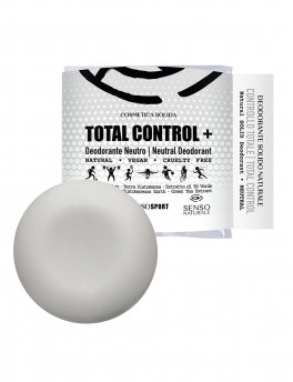 Deodorante Solido Naturale Total Control + - 1