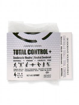 Deodorante Solido Naturale Total Control + - 3