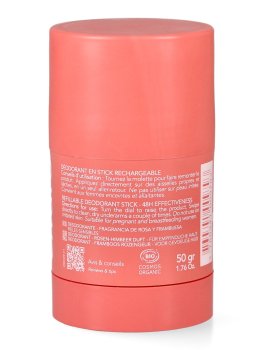 Deodorante Stick Ricaricabile 48H Pelli Sensibili - Rosa e Lampone - 3