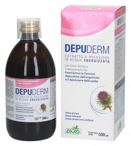 Depuderm - Estratto con Viola, Bardana e Salsapariglia in Acqua Energizzata - 1
