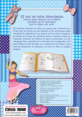Dessine et Colorie les Serviettes des Danseuses — Livre - 2