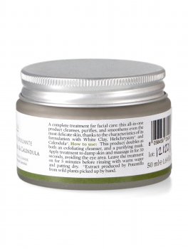 Detergente Viso Esfoliante - Argilla Bianca Elicriso e Calendula - 2