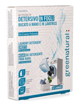 Detersivo in Fogli Bucato a Mano e Lavatrice con Essenza Profumata - 1