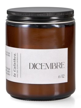 Dicembre - Candela Profumata in Cera di Soia - 2