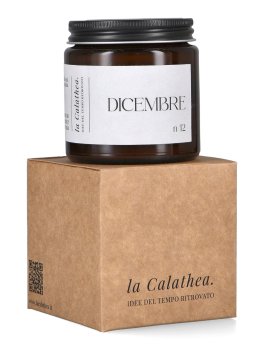 Dicembre - Candela Profumata in Cera di Soia - 4