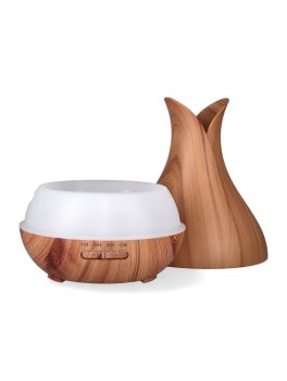 Diffusore a Ultrasuoni Effetto Legno per Oli Essenziali "Aroma Diffuser" - 3