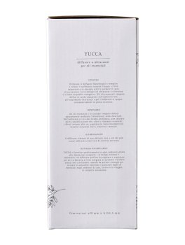 Diffusore a Ultrasuoni per Oli Essenziali - Yucca - 5